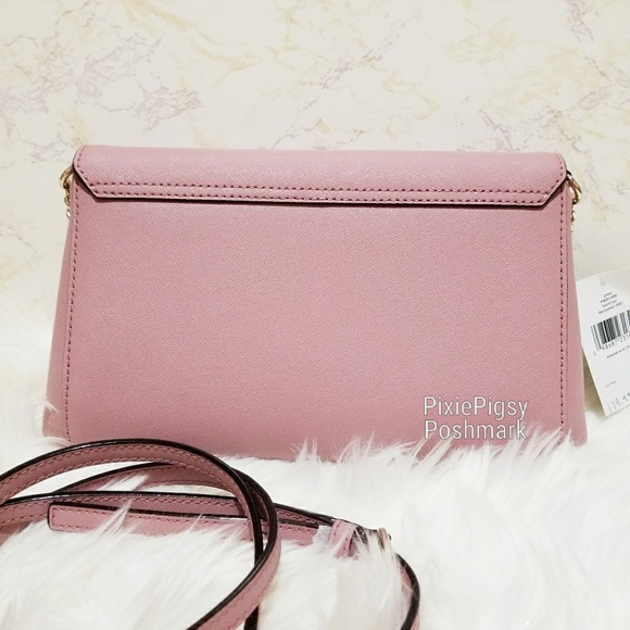 Kate Spade Greer Laurel Way Chain Crossbody Clutch - Picture 5 of 8